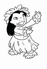 Coloring Pages Hawaiian Hawaii Flower Printable Flowers Hula Color Kids Clipart Lilo Stitch Getcolorings Popular Library Coloringhome sketch template