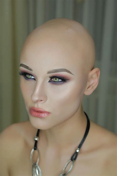 How Would I Look Bald Woman Park Art
