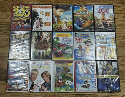 disney  action family kids childrens  dvd lot  picclick