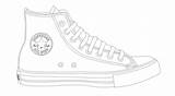 Converse Star Shoe Template Clipart Tennis Coloring Shoes Deviantart High Drawing Katus Pages Sneakers Tenis Chuck Sneaker Taylor Search Templates sketch template