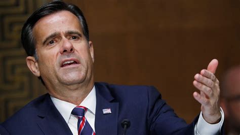 Senate Confirms John Ratcliffe As New Us Spy Chief Donald Trump News