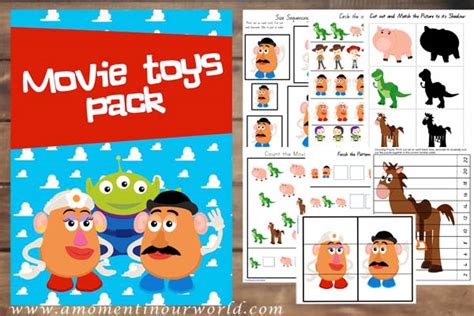 toys printable pack simple living creative learning