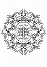 Mandala Mandalas Author sketch template