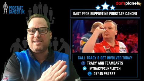 pro darts players supporting prostate cancer  tracy ann teamdarts darts planet