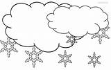 Wolke Snowy Ausmalbilder Cool2bkids Clouds Malvorlagen Nube Nubes Sheets Kostenlos sketch template