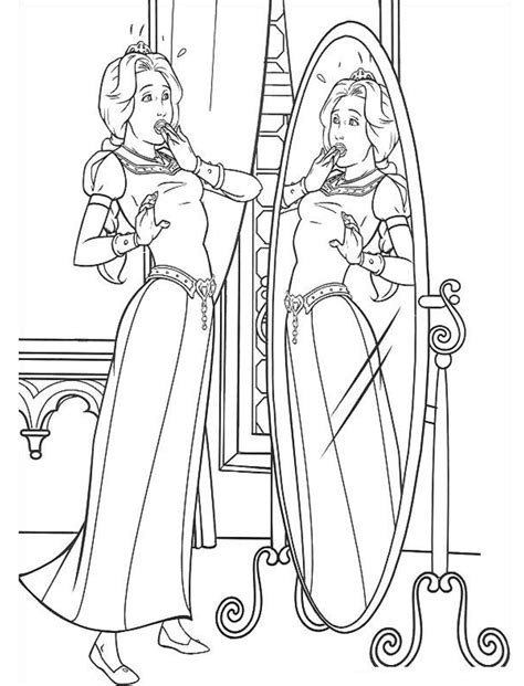 Shrek And Fiona Coloring Page Porn Sex Picture