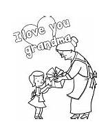 Grandma Topcoloringpages sketch template