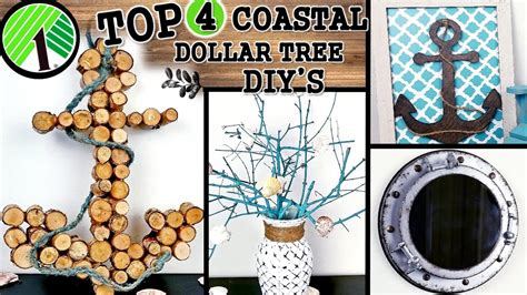 top dollar tree coastal decor diys home decor ideas