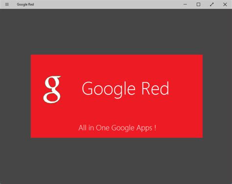 google products  google red windows   app