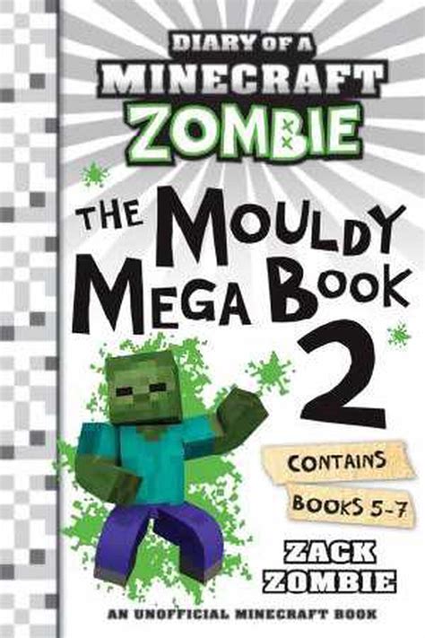 mouldy mega book  diary   minecraft zombie  zack zombie