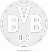 Bvb Dortmund Ausmalbilder Borussia Ausdrucken Malvorlagen sketch template
