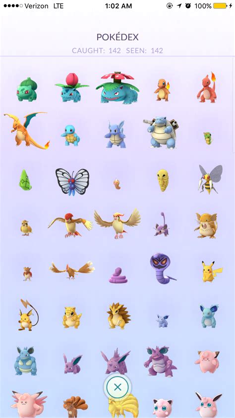 Pokemon Go Complete Pokedex Business Insider