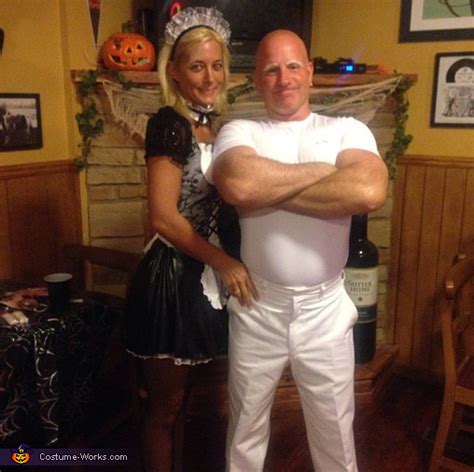 Mr Clean And His Maid Couples Halloween Costume