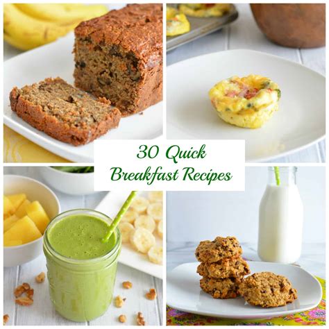 quick breakfast recipes nourished simply