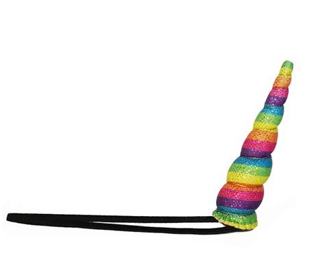 sparkle rainbow unicorn horn headband costume color photo prop