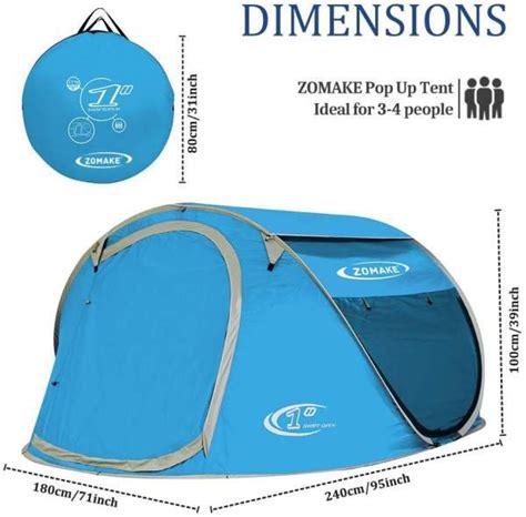 zomake pop  tent review  tent hub