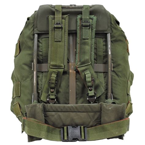 backpack alice pack large od green  side bags   cm