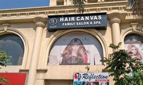 hair canvas family salon spa thane west thane nearbuycom