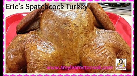 eric s bbq spatchcock turkey ~ how to cook a thanksgiving turkey youtube