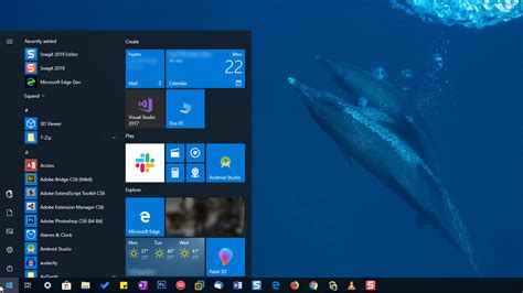 computer  windows  start menu