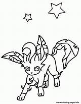 Pokemon Coloring Pages Eevee Leafeon Printable Print Kids Info Colouring Color Template Book Popular Pdf Templates sketch template