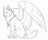 Coloring Pages Wolf Anime Color Getcolorings Colouring Angel Print Wolves Printable sketch template
