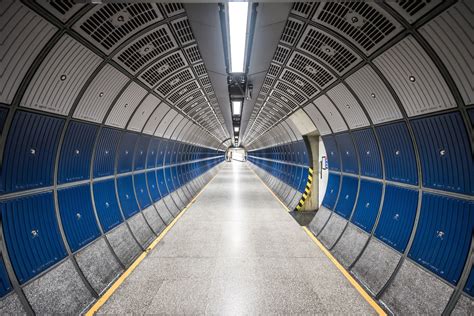 picture underground corridor tunnel
