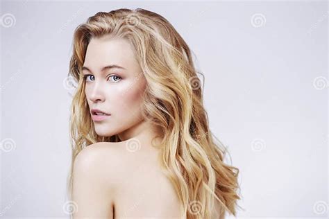 Nude Blonde Girl Stock Image Image Of Female Blonde 108118979