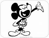 Mickey Coloring Mouse Tv Pages Singing Disneyclips Series sketch template