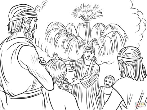 josephs dreams coloring page  printable coloring pages