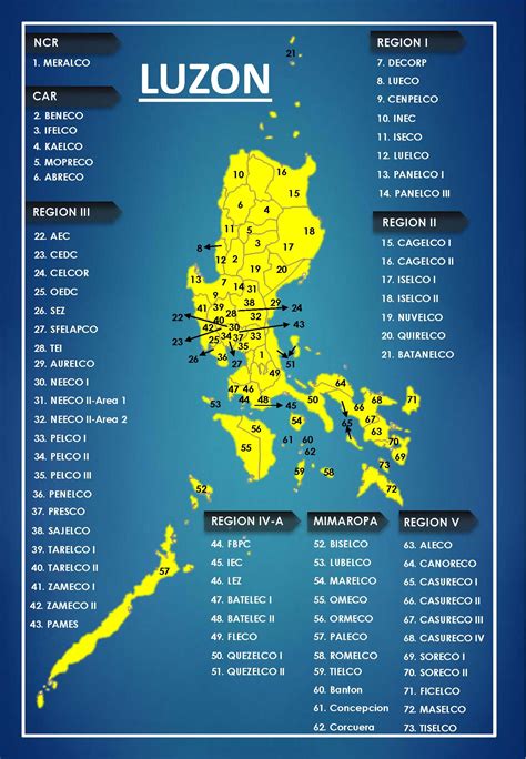 map   philippines luzon area
