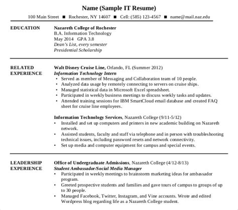 professional  resume templates