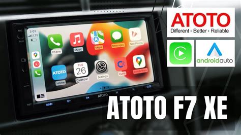 atoto  xe full  depth review  install apple carplay android auto universal car
