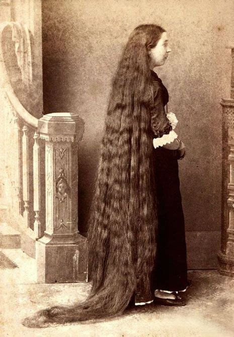 victorian women and their hair so long that put rapunzel