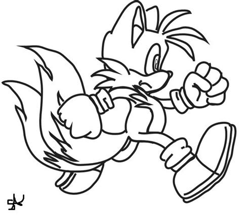 tails  sonic coloring page httpswwwfacebookcomkamicreations coloring pages