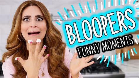 bloopers  funny moments youtube