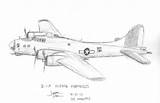 Bomber Easy B17 Boeing Step 17 Draw Fortress Flying Drawing Drawings Beginners Tutorial Deviantart Paintingvalley Sketching sketch template