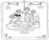 Coloring Pages Trolls Movie Dazzle Printable Online Color sketch template
