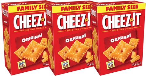 cheez  crackers family size boxes   shipped  amazon