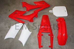 apollo dirt pit bike fairings plastic body kit parts red cc cc cc cc ebay