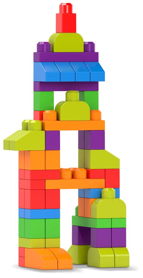 mega bloks build  create set   colorful building blocks