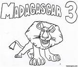 Madagascar Coloring Pages Alex Printable King Julien Lion Penguins Kids Book Getdrawings Sheets Comments Themed Hollywood Mort Getcolorings Library Clipart sketch template