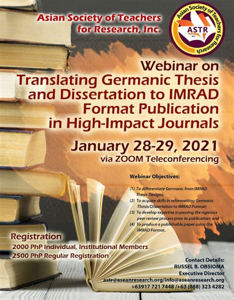 asean research organization webinar  translating germanic thesis