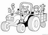 Kids Tractor Coloring Pages Coloring4free Cartoon Related Posts sketch template