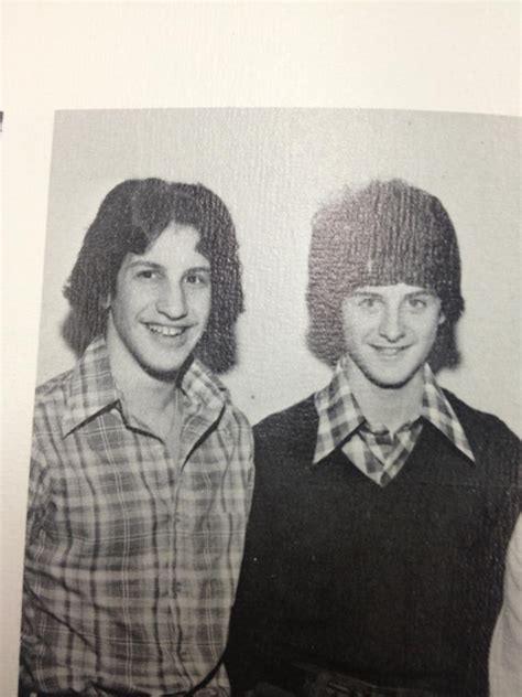 what andy samberg and daniel radcliffe would ve looked like in the 70s real pic found in a hs