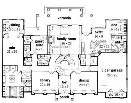 httpwwwsoutherndesignercomshowplanphpid mansion floor plan floor plans country
