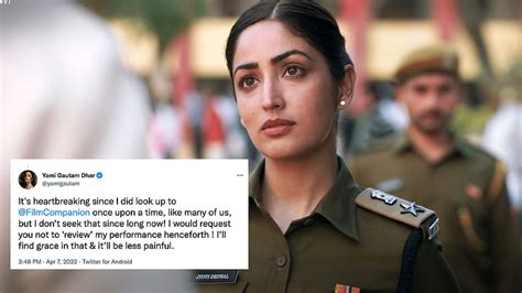 Extremely Disrespectful Yami Gautam Responds To Film Companion S