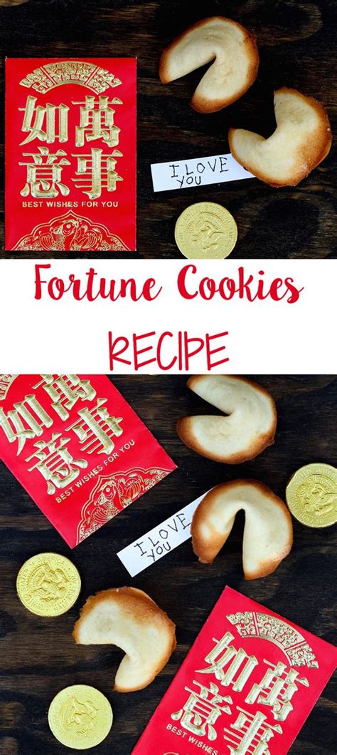 Chinese New Year Fortune Cookies Recipe Our Potluck