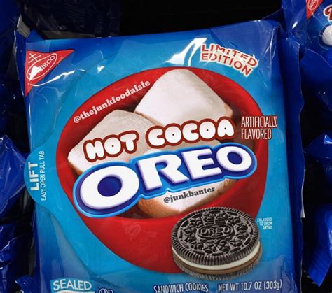 Hot Cocoa Flavored Oreos Might Be A Thing And Umm Please