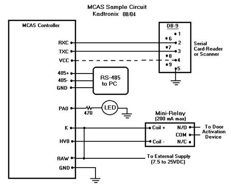 hid card reader wiring diagram